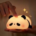 Portable LED Silicone Panda Lamp Rechargeable Night Light