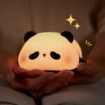 Portable LED Silicone Panda Lamp Rechargeable Night Light - Image 4